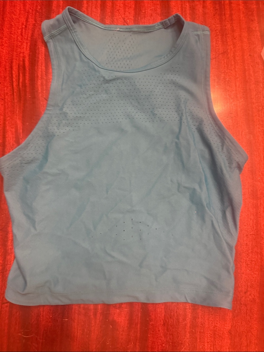 Lululemon 6 Women’s Blue Sleeveless Performance Tank Top